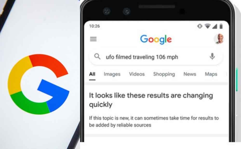 Google Search will now display notice for rapidly evolving results