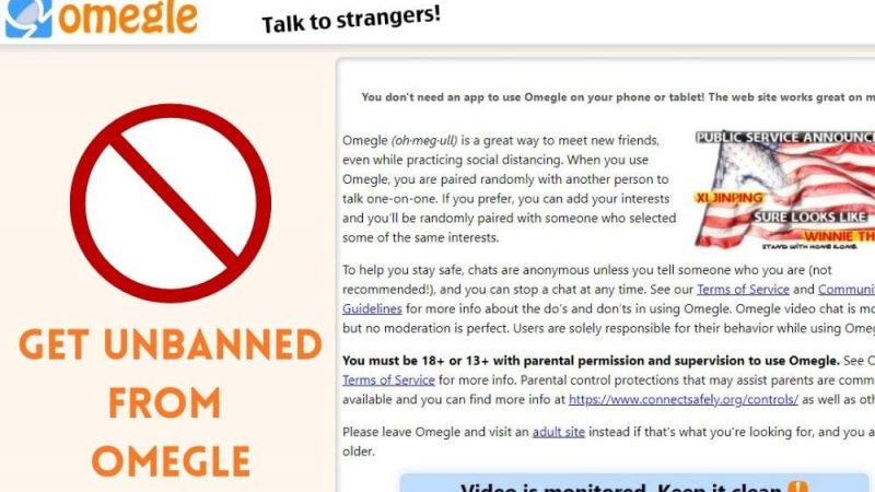 How to Get Unbanned From Omegle in 2023 (5 Ways)