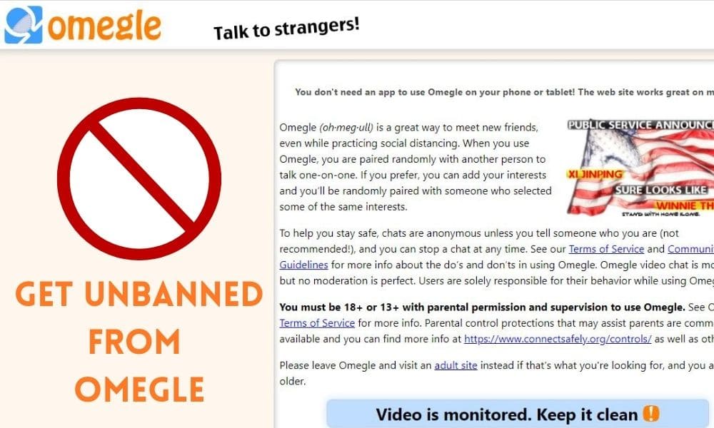How to Get Unbanned From Omegle in 2022 (5 Ways)
