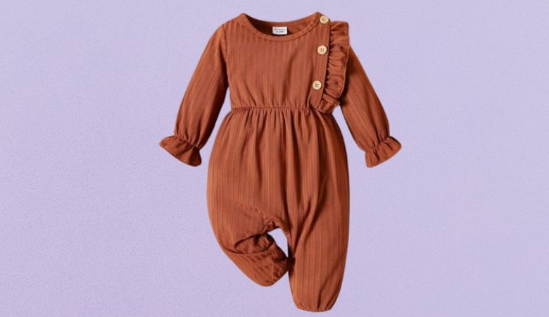 brown jumpsuit
