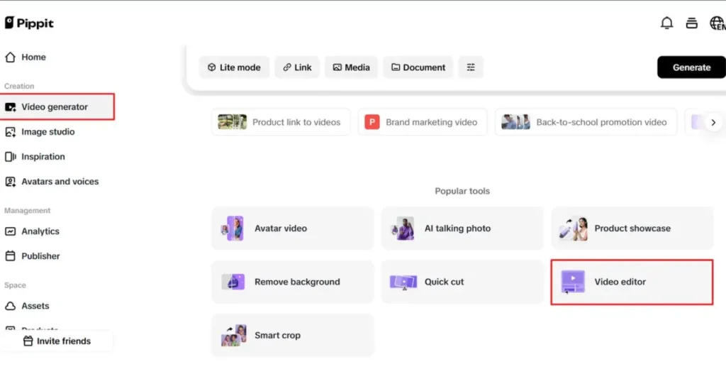 Pipit Video Editor