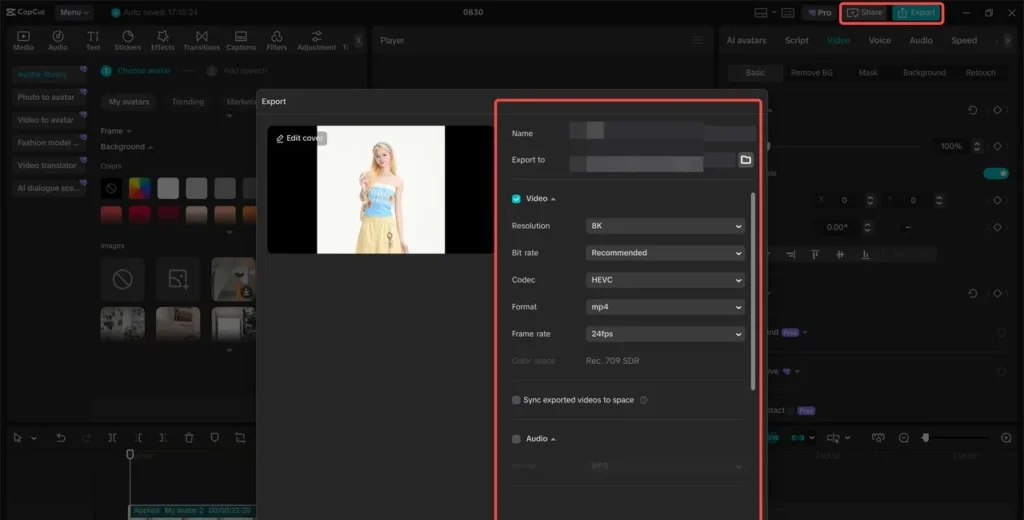 Create AI Avatar online