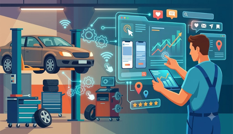 Digital Marketing for Car service